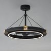 Maxim Lighting Jewel Wifi-Enabled LED Fandelight 61019BCBKGLD